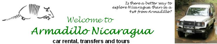 Armadillo Nicaragua - car rental, transfers, tours
