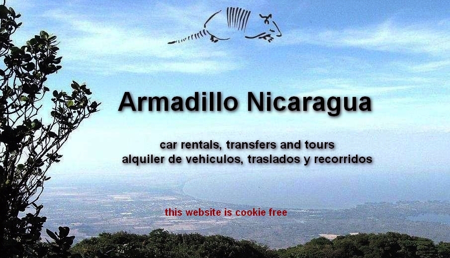 Armadillo Nicaragua car rental transfer tour alquiler de carro 
    traslado recorrido